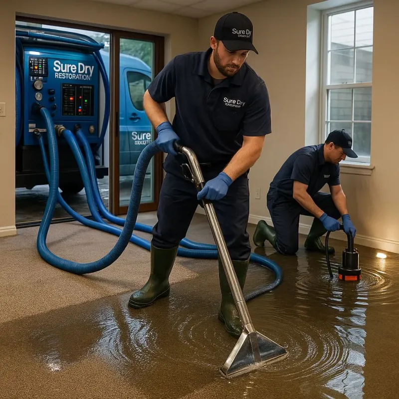 Water Extraction and Removal process in Bude, MS